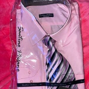 Elegant Pink Dress Shirt for a Polished Look